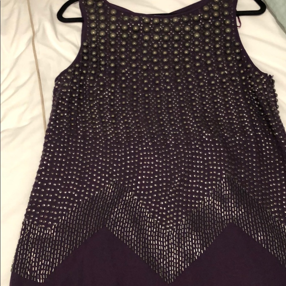 Purple sequin TIBI dress!
